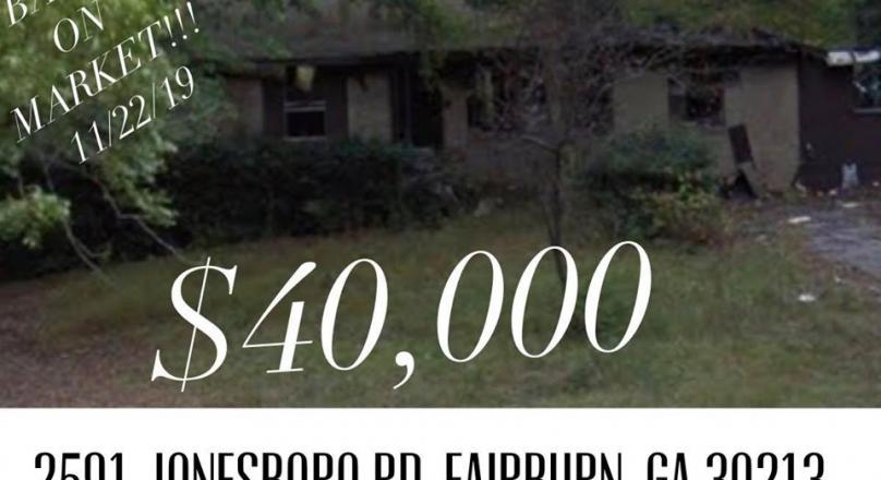 2591 Jonesboro RD, Fairburn GA 30213