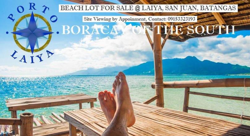 BEACH LOT FOR SALE @ LAIYA, SAN JUAN, BATANGAS, PHILIPINES $74.236