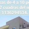 Houses for 6 people $ 10,000 per week.