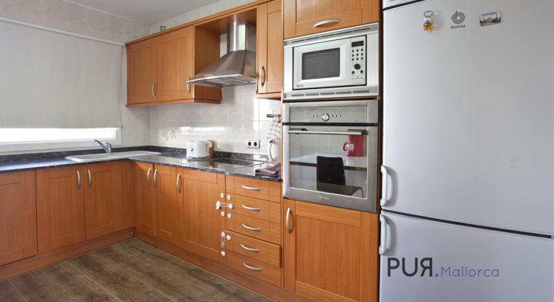 Port Pollenca. Short distances to the water. Large, completely renovated apartment.