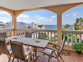 View over the bay of Palma. Son Veri Nou. Apartment with a large roof terrace.