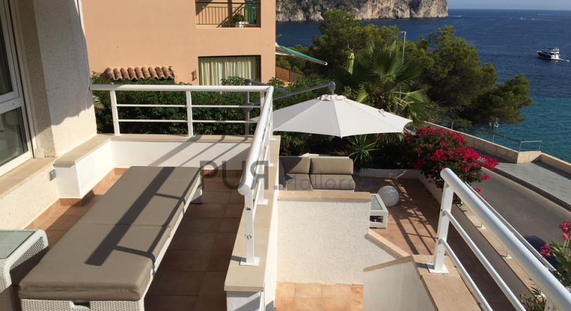 Camp de Mar. The bay. Ocean. The air. Mallorca.