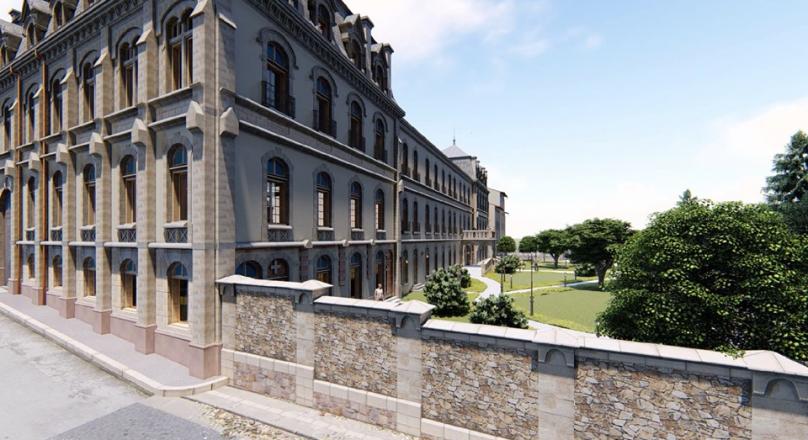 New Luxurious Apartments in a Building and City Steeped in History and Character