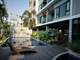 A 30.68 Sq M one bedroom apartment on 7 floor with doi suthap view at Tree Boutique Condo Changkan