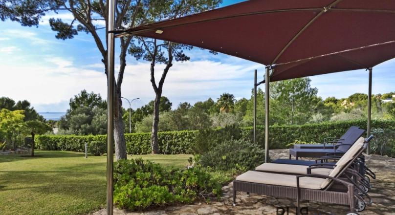 Small plant. Large penthouse - apartment. A lot of privacy. Southwest exposure. Sea views.