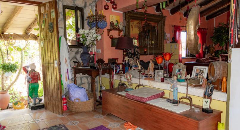 Cozy. Self-sufficient. Sustainable. A fairytale finca.