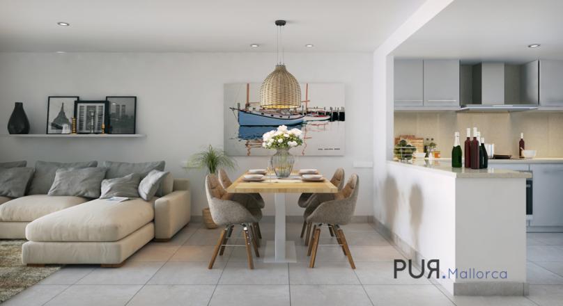Canyamel. Beach surroundings PUR. Near Cala Ratjada. New building. High-quality. Fancy.