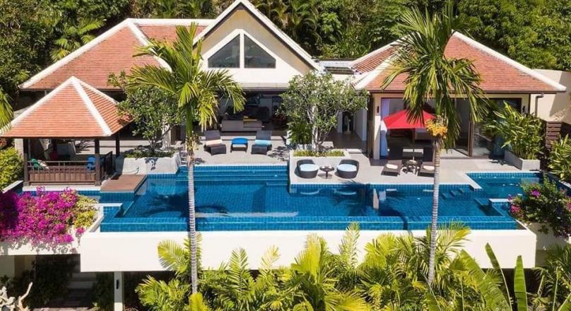 Phuket Quality Real Estate has the pleasure to present you with a beautiful 4 bedroom 6 bathroom villa
