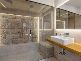 The shower.