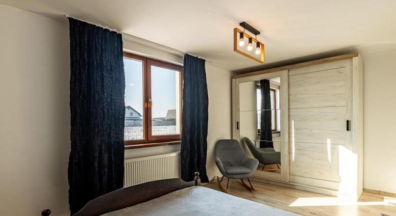 House on one level, modern design and high level of comfort