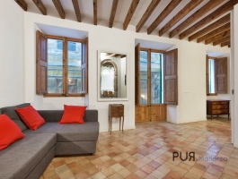 Palma. Old town. Apartment with a large roof terrace. And a look. PUR.