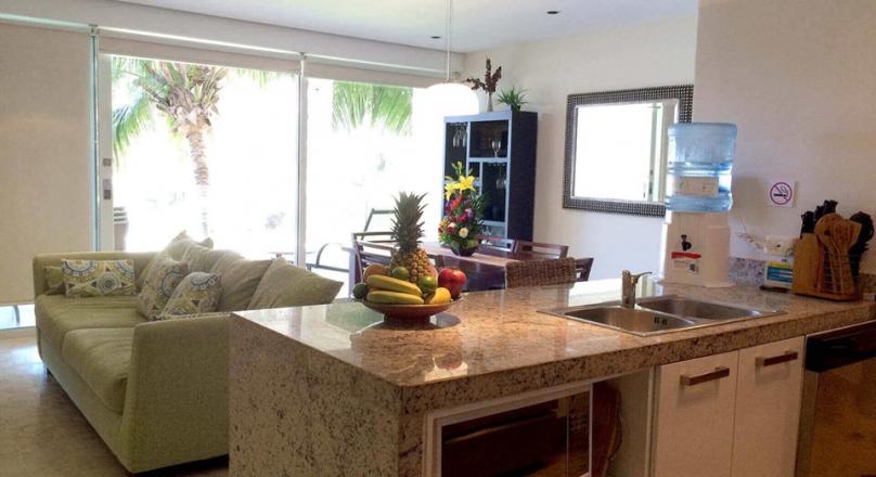 A classy condo located in Playa Del Carmen