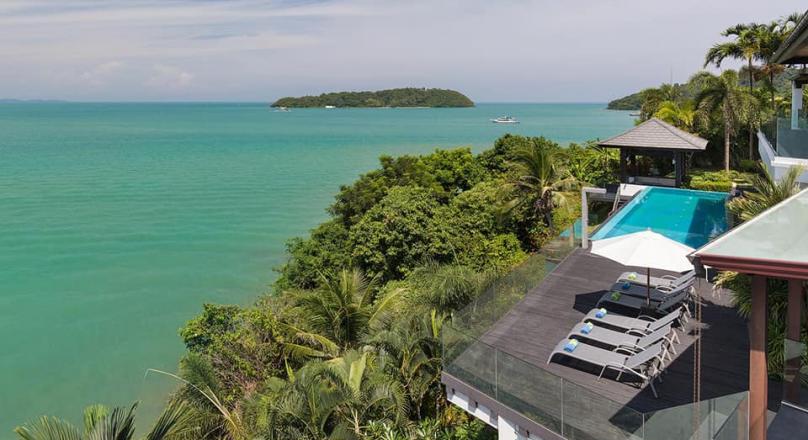Phuket quality real estate offers this grand top class villa 
