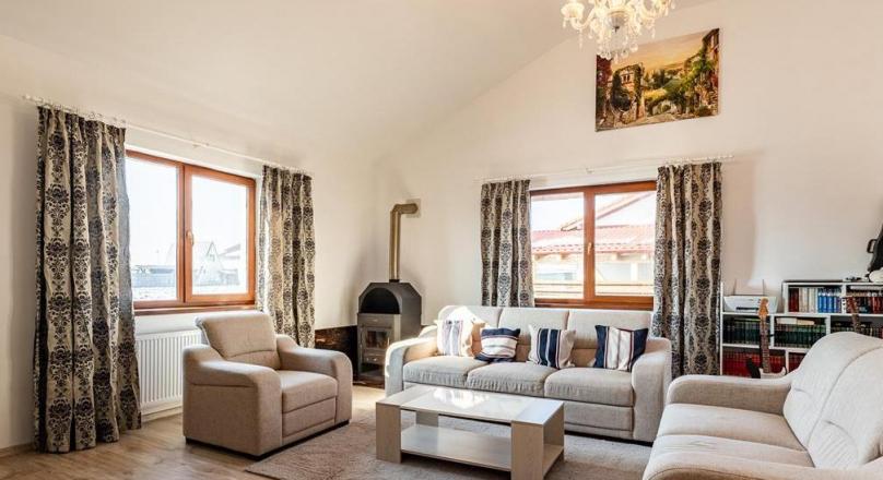House on one level, modern design and high level of comfort