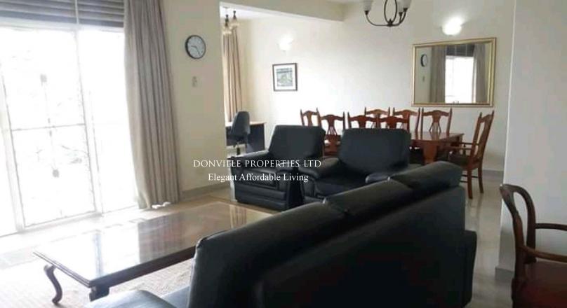 We have a stunning fully furnished apartment for rent available in kololo