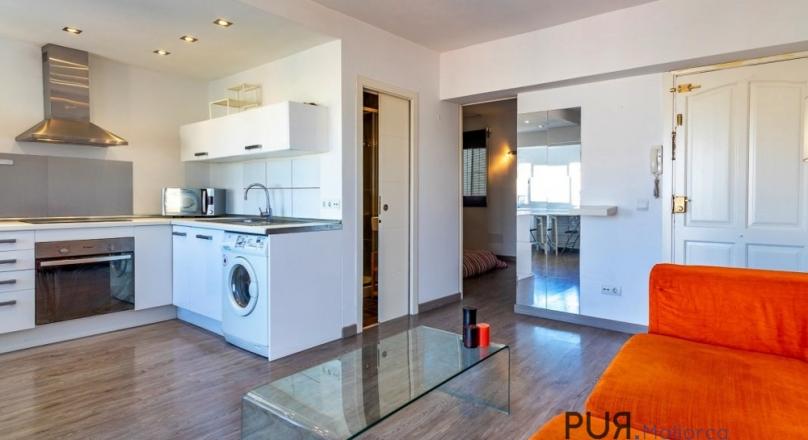El Molinar. Small but powerful. Chic apartment. With ocean view.