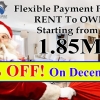 3% de descuento en 1-2-3 bedroom/Studio Apartment