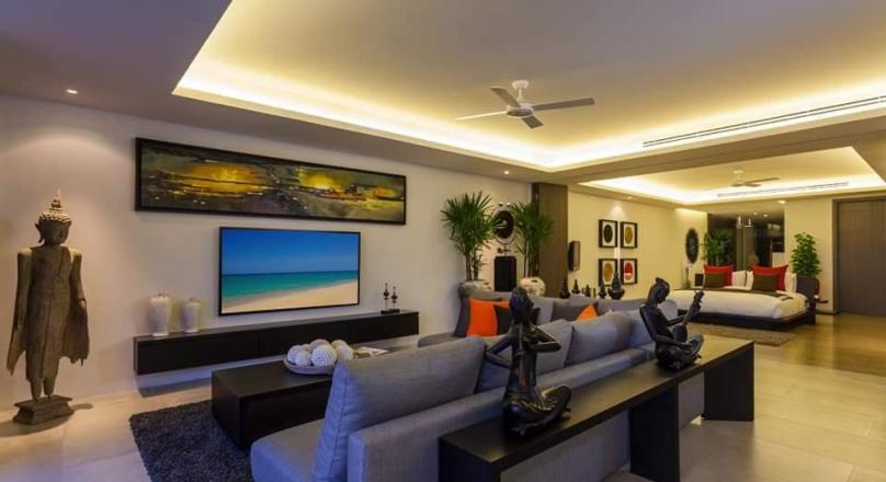 Phuket quality real estate presents this Very unique 2 or 3 bedroom hillside sea view private pool