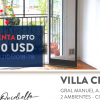 2-room apartment at the front in Villa Crespo