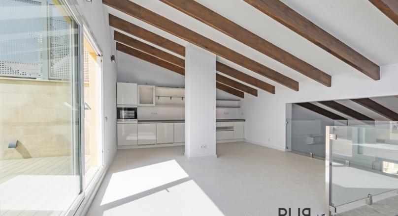 Placa Major. Penthouse. Roof terrace. Total redone. More does not have to be said.
