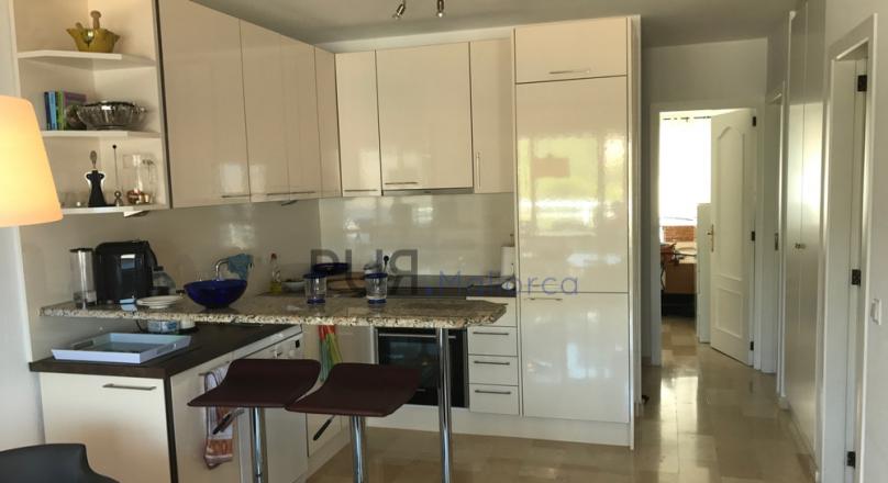 Camp de Mar. The bay. Ocean. The air. Mallorca.