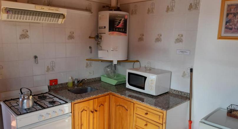 Permanent rental km 5 a furnished bedroom $ 16,000 plus expenses