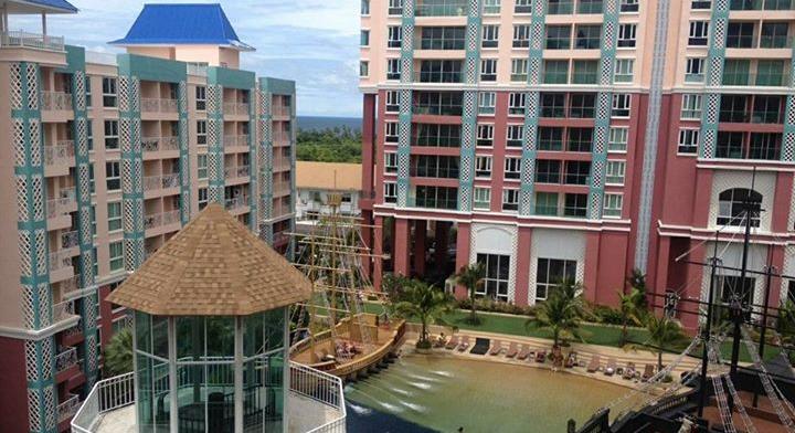 Grande Caribbean Condo Resort Pool view for sale