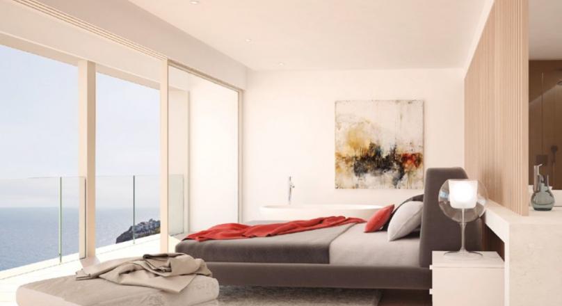 A mansion. New building. Cala Llamp. Port d'Andratx. Best location in the southwest.