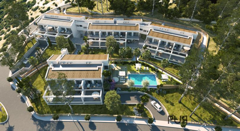 Canyamel. Beach surroundings PUR. Near Cala Ratjada. New building. High-quality. Fancy.