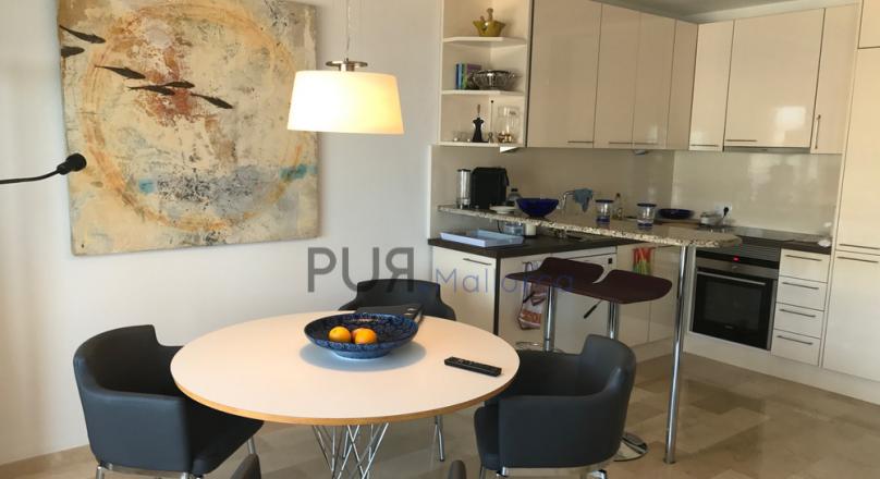 Camp de Mar. The bay. Ocean. The air. Mallorca.