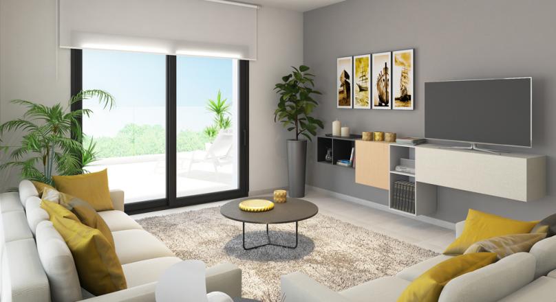 Porto Colom. Apartments. New building. High quality equipment. Currently under construction.