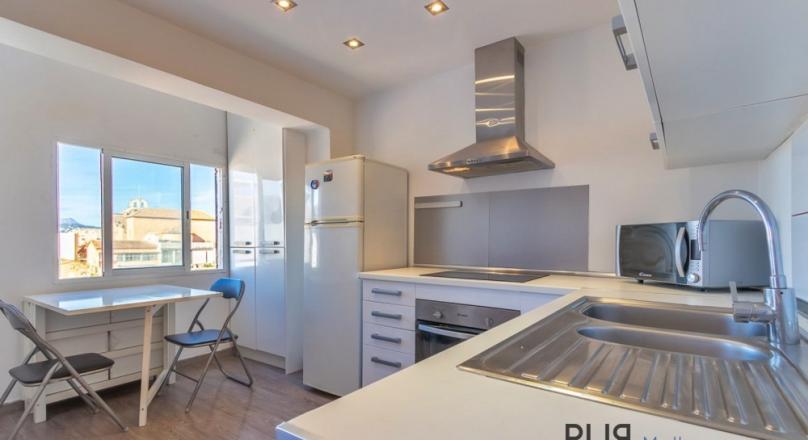 El Molinar. Small but powerful. Chic apartment. With ocean view.