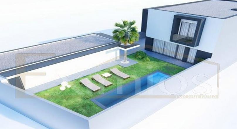 NEW HOUSE FOR SALE, WITH SWIMMING POOL, GARDEN, RIVER AND SEA VIEWS