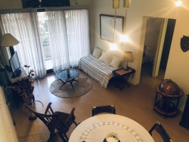 Impeccable 2-room semi-apartment with fixed covered garage. in Belgrano