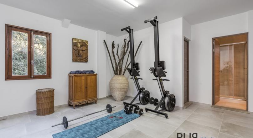 Mallorca PUR. A property. In Establiments. Something special. No. Much more.