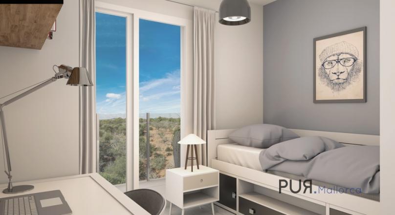 Cala D'Or. New apartments. Small but nice. and especially chic. Construction started.