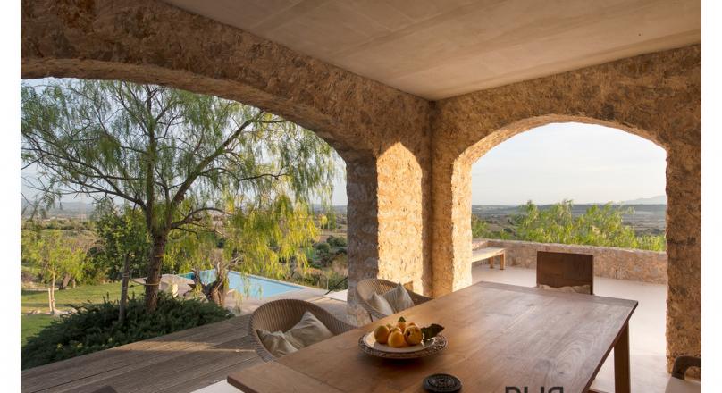 The finca. Totally private.
