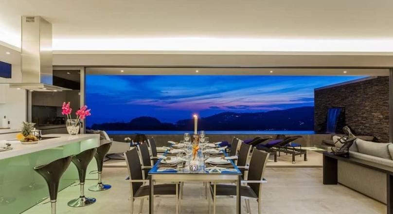 Phuket quality real estate presents this Very unique 2 or 3 bedroom hillside sea view private pool