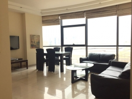 Sea View 1 BR Apt, With EWA + Municipality + Internet