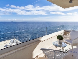 Apartment with 180 degrees sea view. 1st sea line. With sea access.