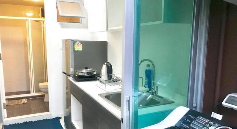 A 30 Sq M. Studio bedroom on 2nd Floor at D' Vieng Santitham Condo