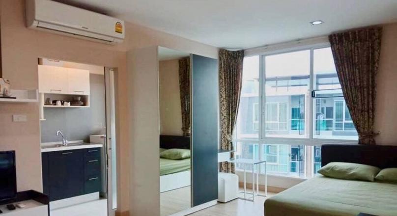 A 30Sq M studioroom on 7th floor of One plus Klong chon 2 Condominium.