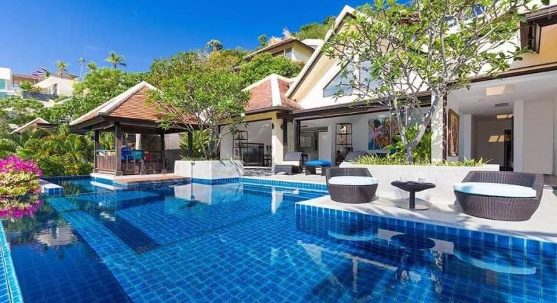 Phuket Quality Real Estate has the pleasure to present you with a beautiful 4 bedroom 6 bathroom villa