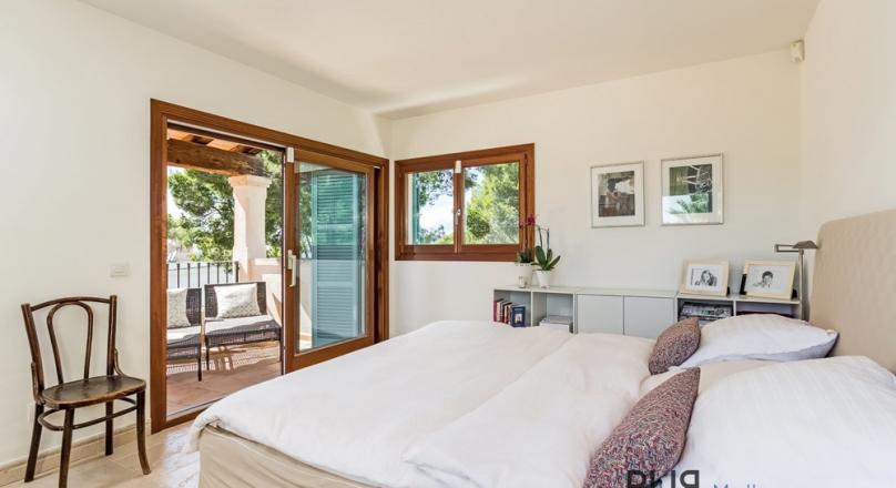 Finca in Santa Ponsa? It does exist. Outside Finca. Inside luxury villa.