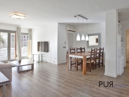 Port Pollenca. Short distances to the water. Large, completely renovated apartment.