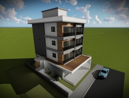 200 M ZERO APARTMENT FOR SALE IN KUŞADASI CENTER (MEF EMLAK)