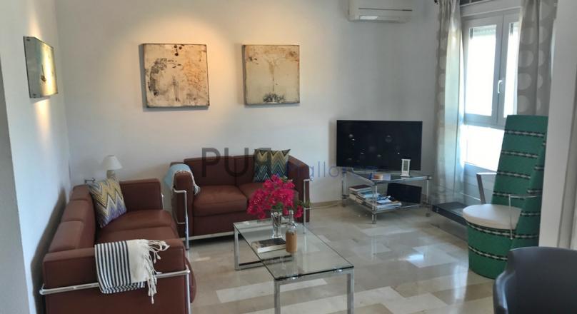 Camp de Mar. The bay. Ocean. The air. Mallorca.