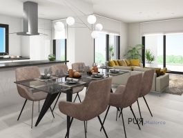 Portocolom. The place. A Mallorcan gem in the southeast. Apartments. New building. Close to the sea.