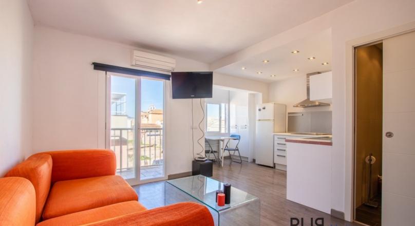 El Molinar. Small but powerful. Chic apartment. With ocean view.
