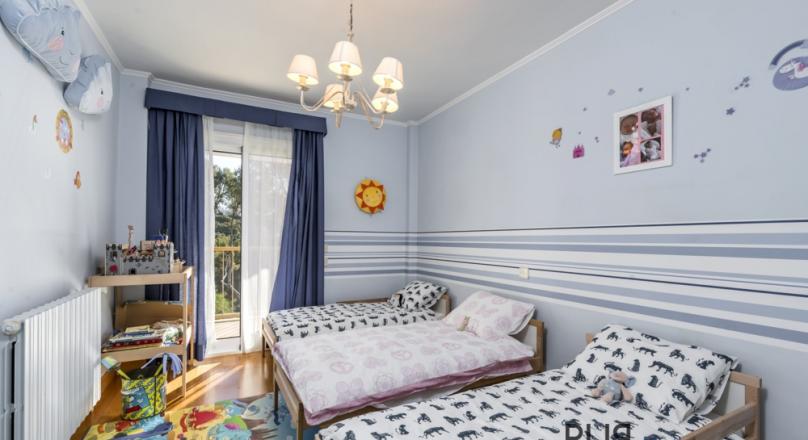 Above Puerto Portals. Costa den Blanes. Villa on a flat plot. With sea view.